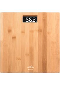 2THETA eta Personenwaage »BAMBOO«, Standfläche aus Bambus, LCD, bis 180 kg