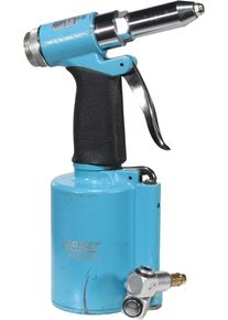 Hazet 9037SPC Druckluft-Blindnietpistole Druckluftwerkzeug 6,3 bar 8700 N 1l/Hub blau