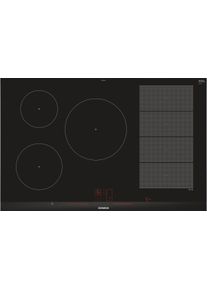 Siemens EX875LVC1E iQ700 autarkes Elektro-Induktions-Kochfeld 80cm breit Glaskeramik rahmenlos schwarz