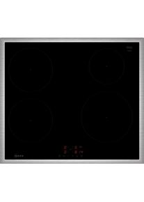 Neff T46SBE1L0 N50 autarkes Induktions-Kochfeld Glaskeramik 58,3cm breit Touch Control Kindersicherung 4 Kochzonen Edelstahlrahmen