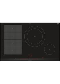Siemens EX875LEC1E iQ700 autarkes Induktions-Kochfeld 80cm breit Glaskeramik powerMove Plus bratSensor schwarz