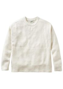 Passenger Womens Cove 20 Organic Cotton Knitted Jumper Trui Dames (XL |beige/wit)