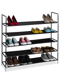 Relaxdays, Schuhschrank, Baylee (100 x 28 x 91 cm)