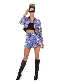 maskworld Completo da donna con specchio a mosaico