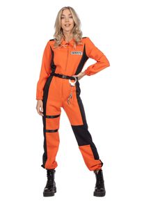 maskworld Prisoner Jumpsuit For Women Orange