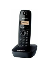 Panasonic Wireless Telephone Kx-Tg1611sph Black, Telefon, Schwarz