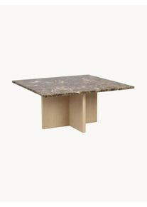 Rowico Home Stolik pomocniczy Brooksville Brązowy S 90 x W 42 cm