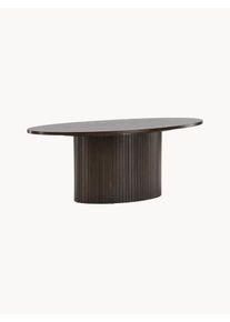 Venture Design Stolik kawowy o wyglądzie drewna Bianca Ciemne drewno S 120 x W 45 cm