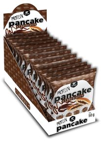 GoFitness Protein Pancake, 12 x 50 g Packung, Chocolate