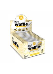 GoFitness Protein Waffle, 12 x 50 g Waffel, Lemon