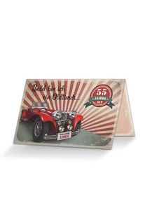 Einladung Geburtstag Oldtimer Retro, nach Ihrem Geschmack online gestalten