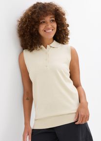 bonprix Női Kötött top, bézs, 52/54