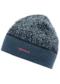 DEVOLD Kvitegga Merino 230 Beanie Muts Dames (58 |blauw)