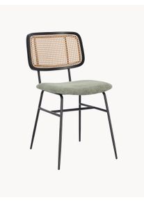 Bizzotto Komplet krzeseł do jadalni Glenna, 2 szt. Zielony G 45 x W 80 cm