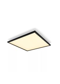 PHILIPS Hue Aurelle plafondlamp White Ambiance - Vierkant - Groot - Zwart