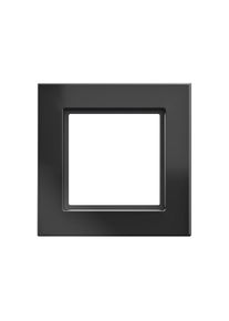 homematic IP Glas - Afdekraam - Enkelvoudig - Zwart