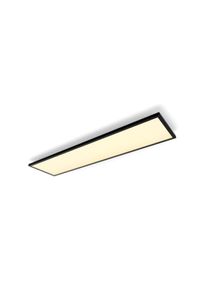 PHILIPS Hue Aurelle plafondlamp White Ambiance - Rechthoekig - Zwart