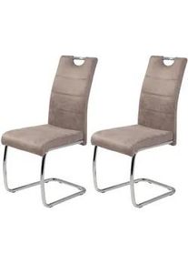 Hela Schwingstuhl-Set Flora II S 2er-Set ca. 43x98 cm Beige