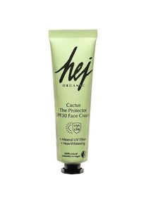 Hej Organic Hidratación The Protector Face Cream SPF30 Cactus Crema facial Unisex 30 ml