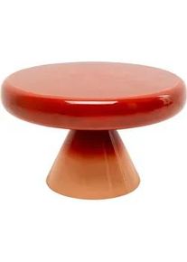 KARE-Design Beistelltisch , Orange, Rot , Metall , Farbverlauf , rund , zylindrisch , 60x30x60 cm , Wohnzimmer, Wohnzimmertische, Beistelltische, Beistelltische Metall