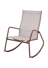 Xxxl Loungesessel , Terracotta , Metall, Textil , 68.5x97x91 cm , wetterfest, inklusive Armlehnen , Gartenmöbel, Loungemöbel, Loungesessel
