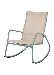 Xxxl Loungesessel , Grün, Beige , Metall, Textil , 68.5x97x91 cm , FSC Mix, Europäischer Sicherheitsstandard , wetterfest, inklusive Armlehnen , Gartenmöbel, Loungemöbel, Loungesessel