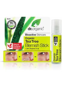 Dr. Organic, Bodylotion, Teebaum Blemish Stick Roll On 8ml (Körperpuder)