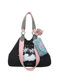 Fritzi aus Preussen Fritzi aus Preußen, Tasche, Izzy Limited Barbie Malibu Denim Shopper Tasche 42 cm, Schwarz, (16 l)