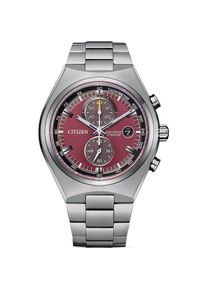 Citizen, Armbanduhr, CA7090-87X Eco-Drive Super-Titanium 43mm 10ATM, Silber, (Chronograph, 43 mm)