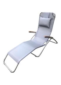 Leco, Liegestuhl, Edelstahl-Kippliege ELEGANCE (177 cm)