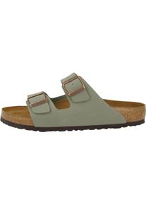 Birkenstock, Damen, Sandalen, Arizona Birko-Flor Nubuk normal, Beige, (35)