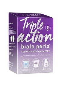 Biala Perla, Bleaching, Weisse Perle, Triple Action System System Gel 50 ml + Flüssigkeit 100 ml + Paste 30 ml (100 ml, Bleaching Kit)