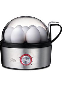 Solis Egg Boiler & More 8272 Eierkoker Elektrisch - Geschikt voor 1 tot 7 Eieren - Met, Eierkocher, Grau, Schwarz