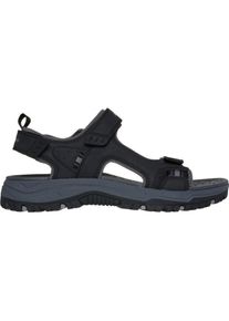 Skechers, Herren, Sandalen, Prewitt - Rigdon - Wandersandalen - Herren, Schwarz, (44)