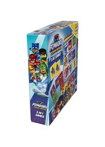 Selecta Spielzeug PJ Masks 3in1 Memo Lotto Domino (Deutsch, Französisch, Norwegisch, Polnisch, Finnisch, Dänisch, Schwedisch, Englisch)