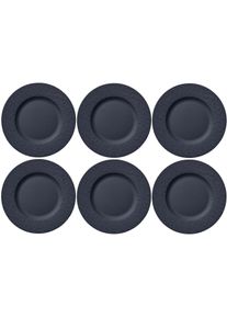 Villeroy & Boch Villeroy & Boch Teller Manufacture Rock, Teller, Schwarz