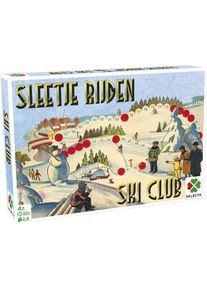 Selecta Spielzeug Brettspiel Spiele aus der Vergangenheit - Rodel-/Skiclub