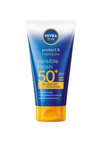 Nivea, Sonnencreme, Sun Invisible Finish Moisturizing Sunscreen Balm Spf50+ 150ml (SPF 50+, 150 ml)