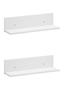 Schildmeyer, Regal, Torge Regalablage 2er Set mattweiss