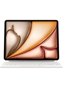 Apple Magic Keyboard (Deutschland, Apple iPad Air 13 2024, Apple iPad Air 13 2025), Tablet Tastatur, Weiss