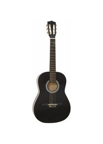 Dimavery AC-303 Klassikgitarre 3/4, schwarz (Akustik Gitarre), Gitarre, Schwarz