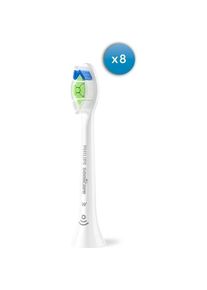 PHILIPS SONICARE, Zahnbürstenkopf, Optimal White HX6068/87 Bürstenköpfe (8 x)