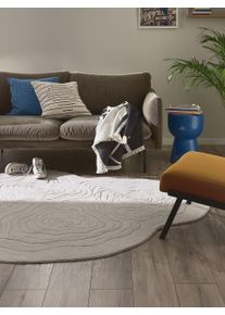 benuta Pop Vaskbart teppe Pam Grijs 160x210 cm