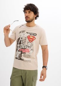 Superman T-shirt - grijs - maat 48/50 (M) - 100% katoen - bonprix