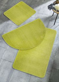 Badmat met memory foam - groen - maat 5 (badmat 70/110 cm) - bonprix