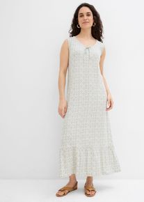 Jersey jurk van viscosemix - groen - maat 56/58 (3XL) - viscose - bonprix