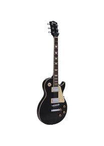 Dimavery LP-520 E-Gitarre, schwarz (E-Gitarre), Gitarre, Schwarz