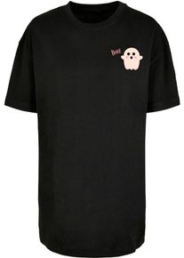 Merchcode Oversize p&oacute;l&oacute; 'Halloween - Boo Ghost' Női fekete , M&eacute;ret S