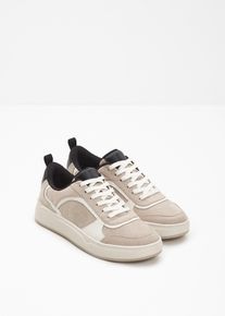 Sneaker, beige, Größe 39, bonprix