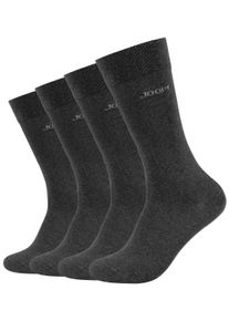 OTTO JOOP! Sokken Premium Essentials, versterkte hiel, duurzame teen (Set van 4) jongens sokken maat 43-46 grijs